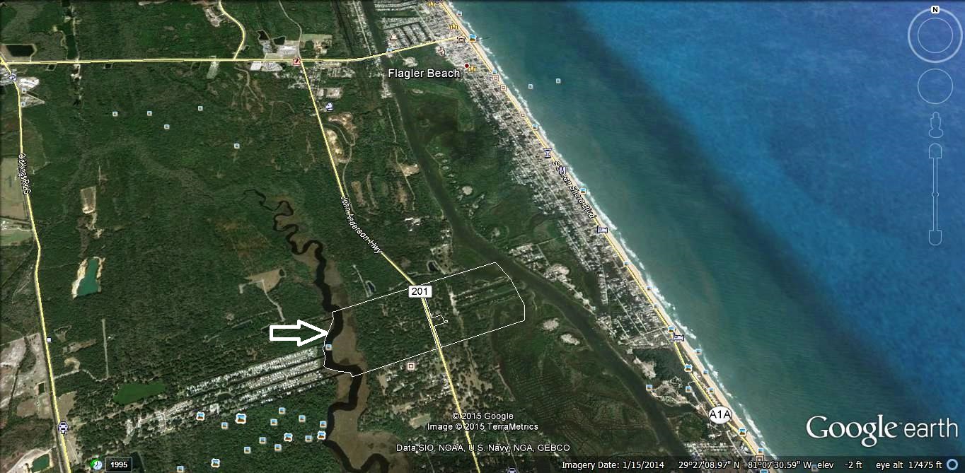 Bulow Shores - Google Earth